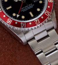 Load image into Gallery viewer, Rolex GMT-Master II 16710 Coke &#39;&#39;Cream Patina&#39;&#39; (1990)
