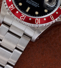 Load image into Gallery viewer, Rolex GMT-Master II 16710 Coke &#39;&#39;Cream Patina&#39;&#39; (1990)
