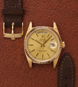 Rolex Day-Date 18038 'Champagne Dial' (1979)