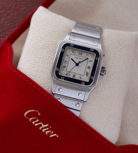 Load image into Gallery viewer, Cartier Santos Galbée 987901 (Cartier service papers)
