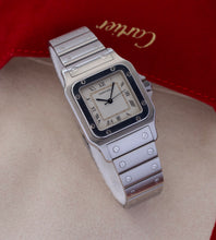 Load image into Gallery viewer, Cartier Santos Galbée 987901 (Cartier service papers)
