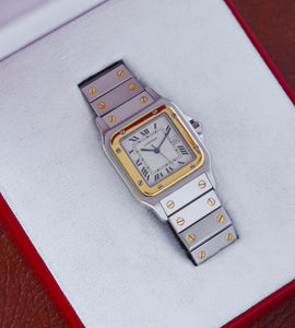 Cartier Santos Carree 2961 + Box & Papers (1985)