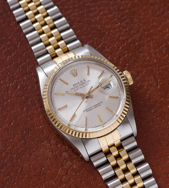 Rolex Datejust 16013 'Silver Chapter-Ring Dial' (1986)