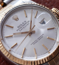 Afbeelding in Gallery-weergave laden, Rolex Datejust 16013 &#39;Silver Chapter-Ring Dial&#39; (1986)
