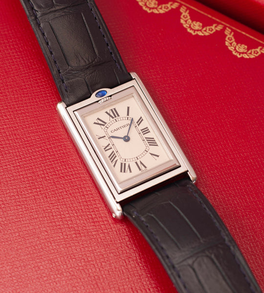 Cartier Tank Basculante 'Mécanique' 2390 + Box