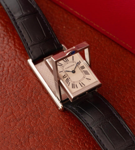 Cartier Tank Basculante 'Mécanique' 2390 + Box