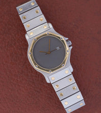 Afbeelding in Gallery-weergave laden, Cartier Santos Octagon 2965 &#39;Slate Grey / Ghost Dial&#39;
