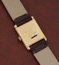 Afbeelding in Gallery-weergave laden, Must de Cartier Tank Vermeil &#39;Discor Dial&#39; (LM)
