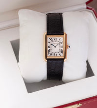 Afbeelding in Gallery-weergave laden, Cartier Tank Solo &#39;Small&#39; 3168 + Box &amp; Papers
