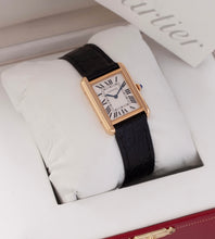 Afbeelding in Gallery-weergave laden, Cartier Tank Solo &#39;Small&#39; 3168 + Box &amp; Papers
