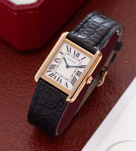 Afbeelding in Gallery-weergave laden, Cartier Tank Solo &#39;Small&#39; 3168 + Box &amp; Papers
