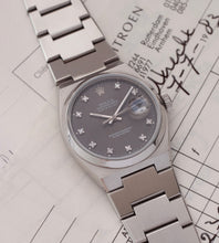 Load image into Gallery viewer, Rolex Datejust Oysterquartz 17000 &#39;Grey Diamond Dial&#39; + Dutch Service History (1979)
