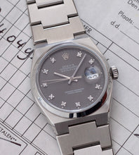 Load image into Gallery viewer, Rolex Datejust Oysterquartz 17000 &#39;Grey Diamond Dial&#39; + Dutch Service History (1979)
