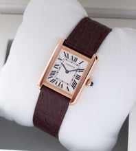 Load image into Gallery viewer, Cartier Tank Solo &#39;Small&#39; Rose Gold 3168 + Box &amp; Papers (2019)
