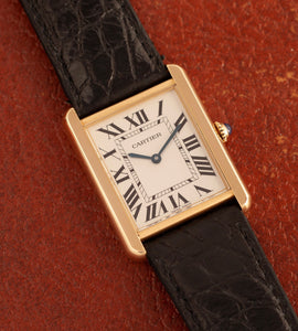 Cartier Tank Solo 'Large' 3167 + Box & Papers (2014)