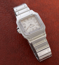 Load image into Gallery viewer, Cartier Santos Galbée 2319 &#39;Guilloché dial&#39; Box + Papers (1999)
