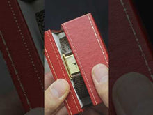 Load and play video in Gallery viewer, Must de Cartier Tank &#39;Lemon Dial&#39; + Box (small size)
