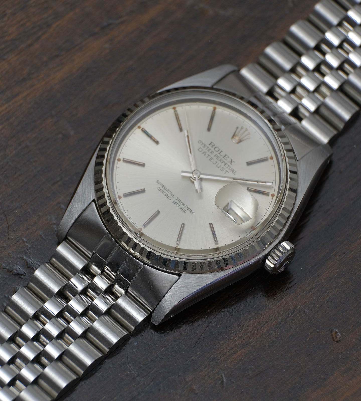 Rolex Datejust 16014 'Rail Dial' 1978