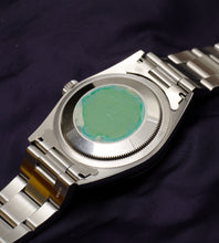 Load image into Gallery viewer, Rolex Datejust 16220 Blue Applied Roman Dial from 1999
