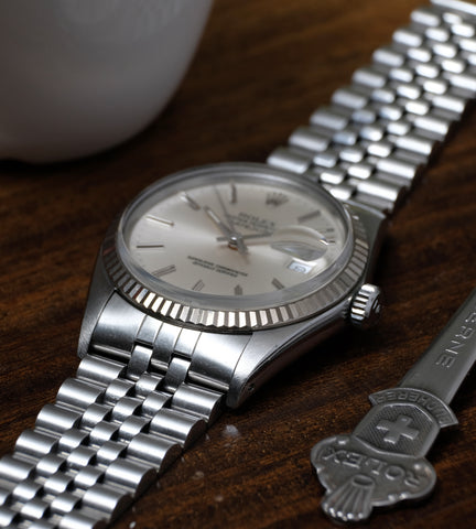 Rolex Datejust 16014 Silver Dial 1986