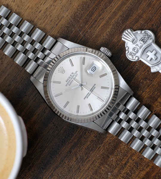 Rolex Datejust 16014 Silver Dial 1986