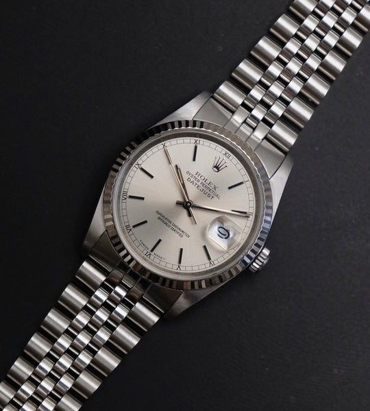 Rolex Datejust 16234 Silver Dial 1989