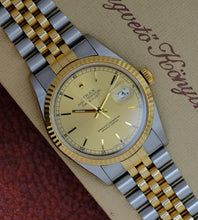 Load image into Gallery viewer, Rolex Datejust 16233 &#39;&#39;Champagne Dial&#39;&#39; 1993
