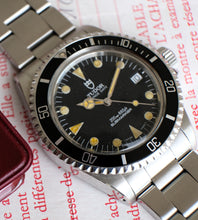 Afbeelding in Gallery-weergave laden, Tudor Submariner Pumpkin dial + Papers
