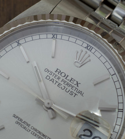 Rolex Datejust 16234 'Silver Dial' 2002